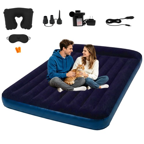 Black twin size single camping - size,