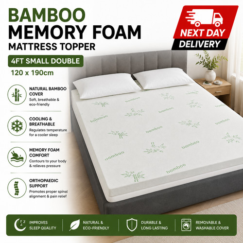 4cm bamboo memory - bamboo, foam