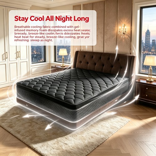 Gel memory foam - memory, twin