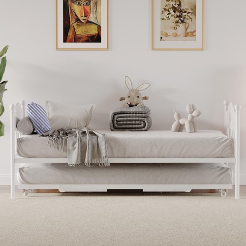 Daybed with trundle twin - with,