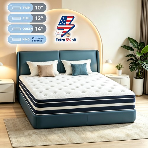 Gel memory foam - 12",