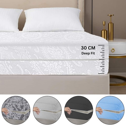 Zipped mattress protector - mattress, anti