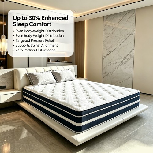 Gel memory foam - gel, foam&spring
