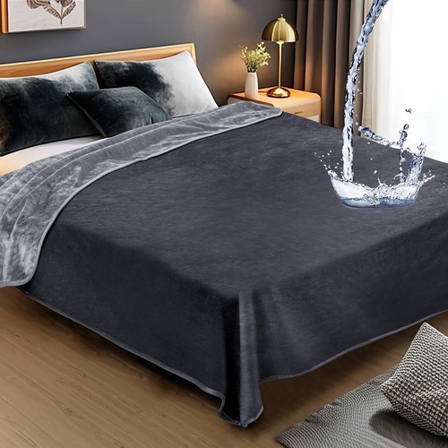 Waterproof bed blanket flannel - blanket,