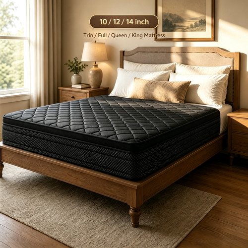 Pocket spring mattress - 14",