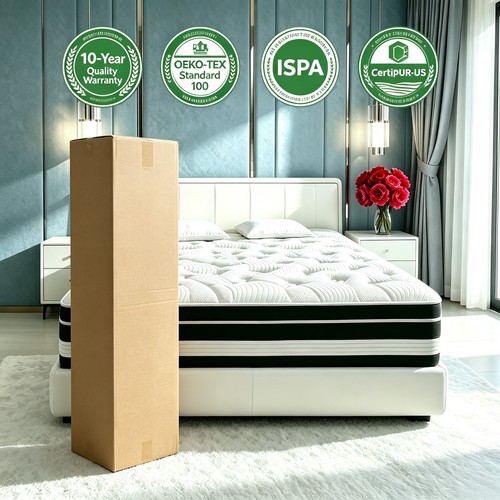 Pocket spring mattress - 12, 14"