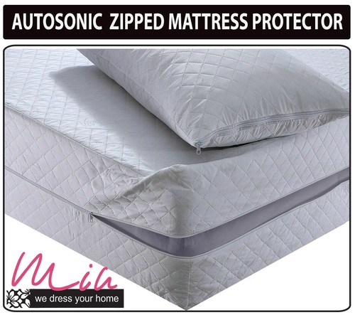 Zipped mattress protector - mattress,