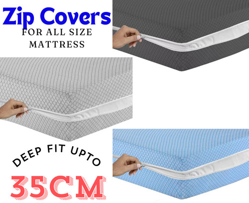 Zipped mattress cover - zipped,
