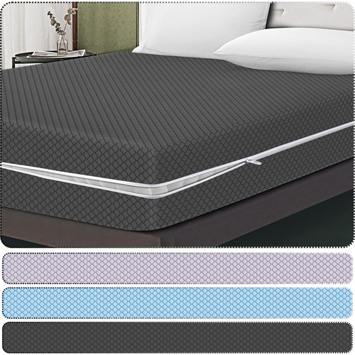 Zipped mattress protector - mattress,